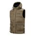 New Large Hooded Cotton Vest For Men, Thickened With Velvet For Autumn And Winter, Three Dimensional Pocket, Loose And Warm Vest_voghion.com