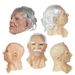 Halloween whole network popular elderly latex mask head set realistic effect carnival party head set_voghion.com