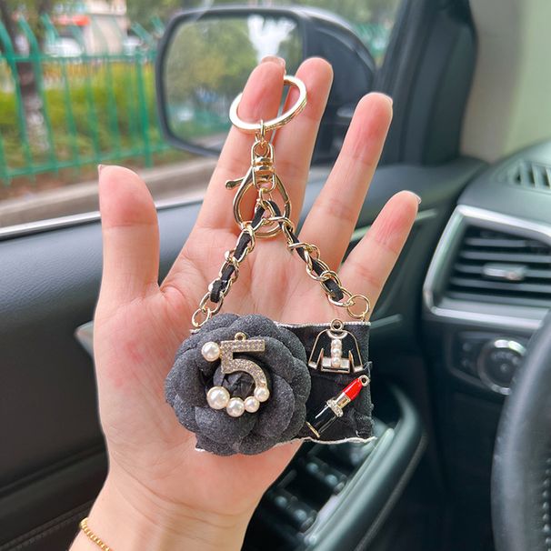 Wind Handtasche Modell Modische Personalisierte Tasche Anhänger Schlüsselanhänger Für Frauen Kreative Kamelie_voghion.com