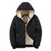 Lamb Wool Graphene Jacket For Men Winter Loose Fit Plus Size Thickened Cotton Coat Outerwear Trendy_voghion.com