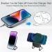 Magnetic Wireless Charger Stand Pad 30W Induction Fast Charging Station Holder For IPhone 16 15 14 Samsung S24 S23 Note_voghion.com