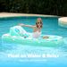 Adult Inflatable Tanning Pool Lounge Chair Large Sunbathing Bathtub Inflatable Waterbed Pool Rest Float_voghion.com