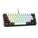 61-Key RGB Game Wired Keyboard Mouse Set Colorful MINI Non-mechanical Film Black And White Computer Keyboard_voghion.com
