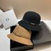 Autumn and Winter Simple Wool Bowl Korean Edition Women's Elegant temperament High quality Belt Gift Versatile Ball Hat_voghion.com