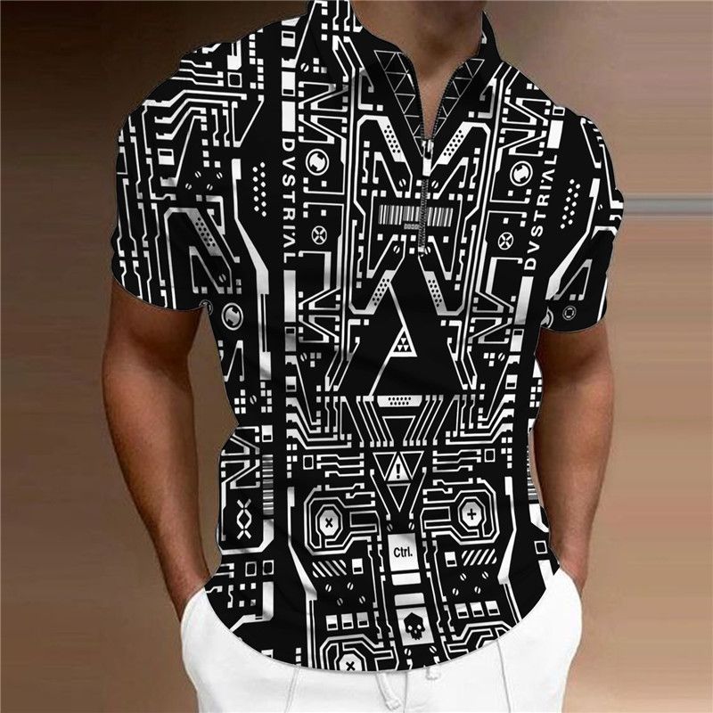 Neues Sommer 2023 Herren-Casual-Revers-T-Shirt POLO_voghion.com