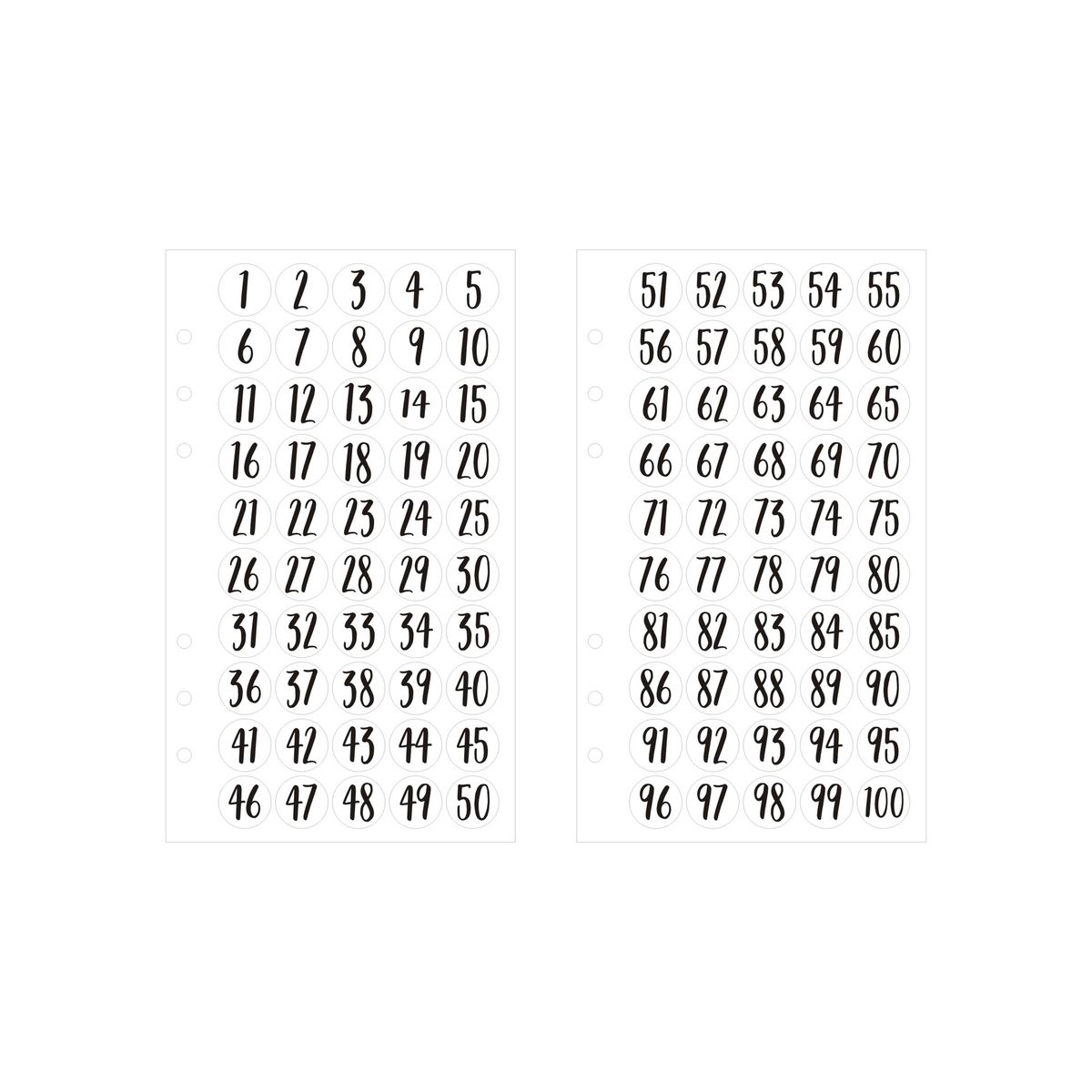 White Silk Screen PP Digital Film Album Film 100 Days Couple Challenge This Accessories Card Paper_voghion.com