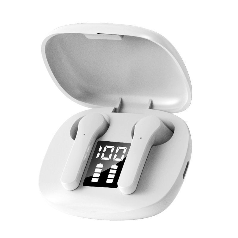 Js36 Bluetooth Headset Macaron Multi-Color Wireless Headset Power Display Stereo Waterproof Earbuds With Charging Bin_voghion.com