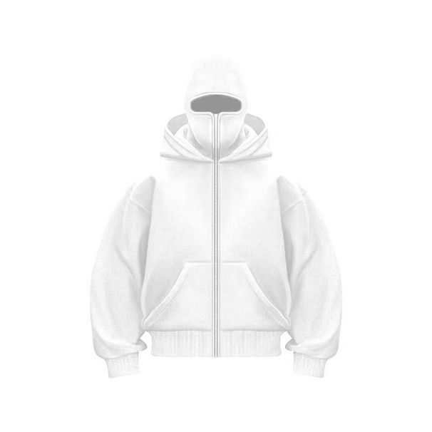 Men's Clothing Same Style Sweatshirt Plus Velvet Double Hood Design Hooded Sweatshirt Autumn And Winter New Loose Y2K Sweatshirt_voghion.com