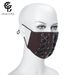 2023 New Punk Halloween Party Props Outdoor Dustproof Replaceable Filter PM2.5 Color Block Mask_voghion.com