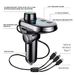 USB Charger Car Bluetooth 5.0 Fm Transmitter MP3 Player Car Kit TF Card Car Quick Charge Adapter Handsfree Calling_voghion.com