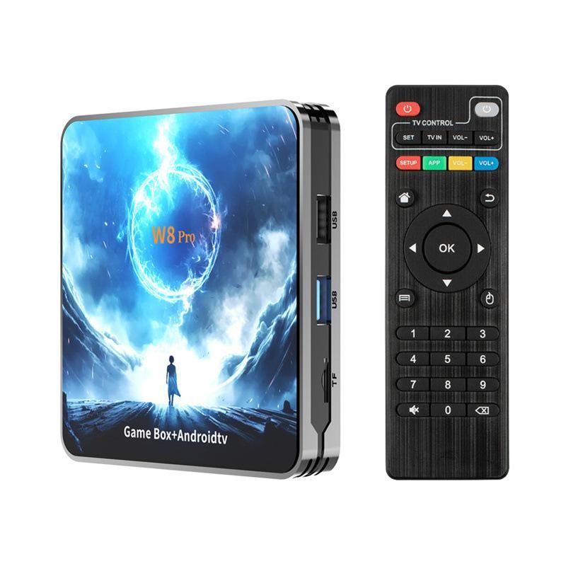 W8 PRO 3D PSP-spelkonsol Android 14 Set-top Box Retro Arkad-TV SPELBOX TX9 M8 X8_voghion.com