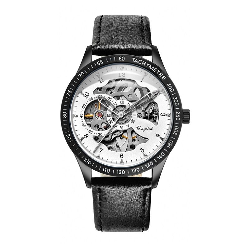 Proud Bird Herrenuhr Uhren Mechanische Uhr Vollautomatische Aushöhlung Uhr Männlicher Student Gezeitenschutz Wasserzähler Hersteller_voghion.com