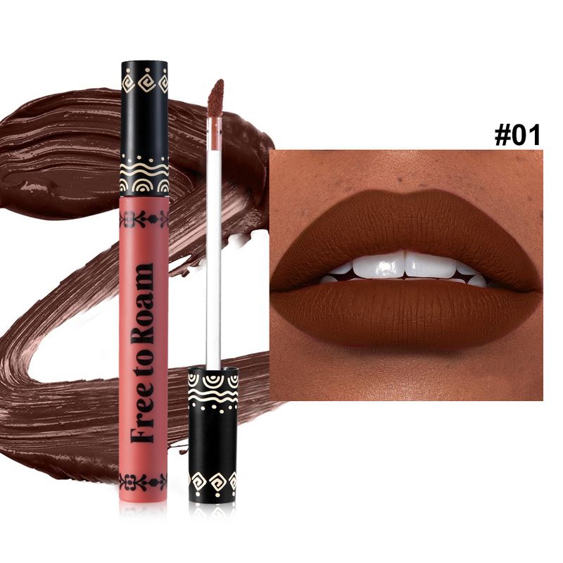 MAFFICK Free Roaming Glaze Flüssiger Lippenstift Langanhaltender Antihaftbecher Lichtechter wasserfester Lipgloss_voghion.com