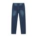 Slim Fit Stretch-Jeans für Herren – Zerrissene und Used-Jeans mit hoher Elastizität, bequemer Baumwollmischung, schmal zulaufendes Bein für einen lässigen Stil_voghion.com