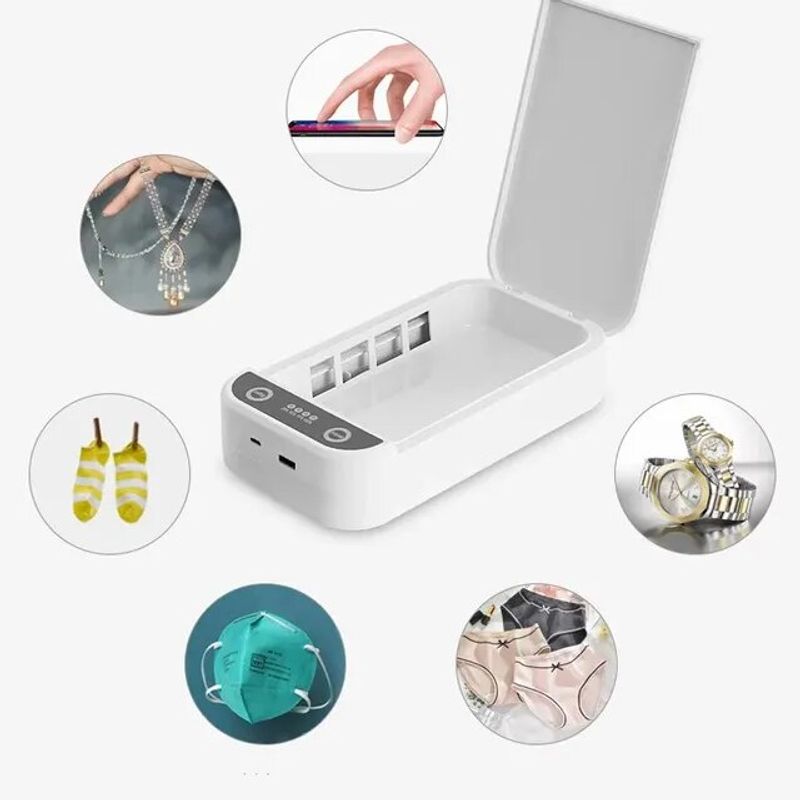 Disinfection Box Uv 10w Multifunctional Mobile Phone Wireless Charger Disinfection Box Fully Sealed_voghion.com