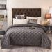 Extra Thick Crystal Fleece Quilted Bedspread - 2.2m Winter Warm Tatami Bedding (Dual Use As Cover & Mattress Pad)_voghion.com