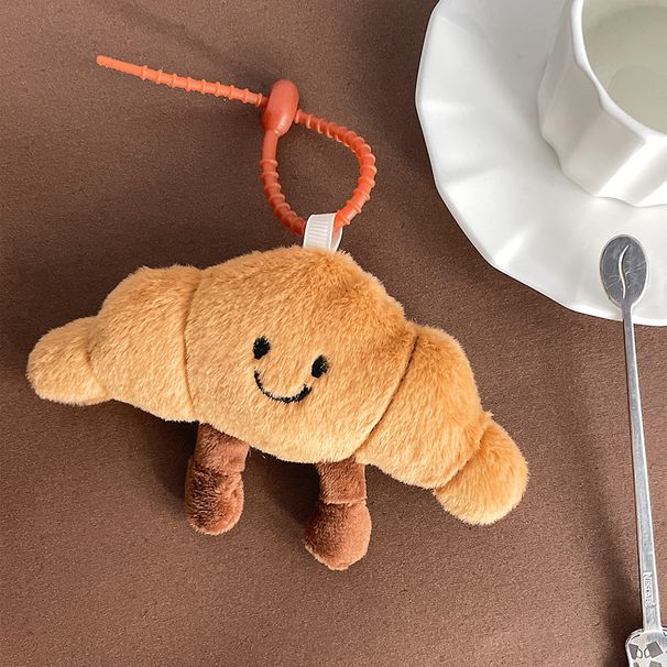 Süße französische Baguette Plüsch Brot Stick Puppe Croissant Puppe Schlüsselanhänger Anhänger Schultasche Ornament_voghion.com