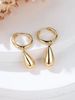Retro Simple Water Drop Pendant Earrings Temperament Fashionable Women's Earrings Earrings_voghion.com