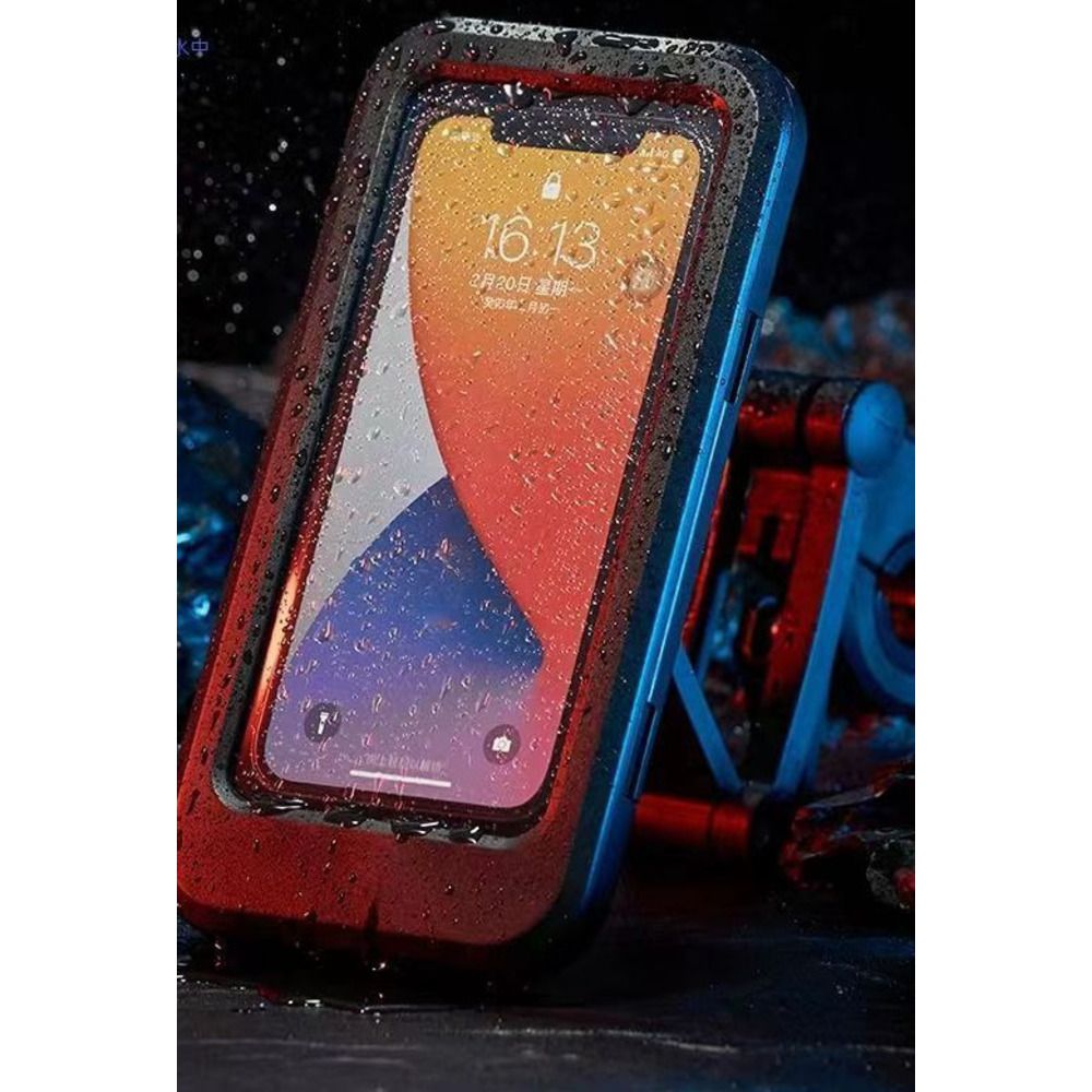 Soporte giratorio para teléfono con navegación y batería para bicicleta eléctrica, resistente al agua, para motocicleta y para ciclistas._voghion.com