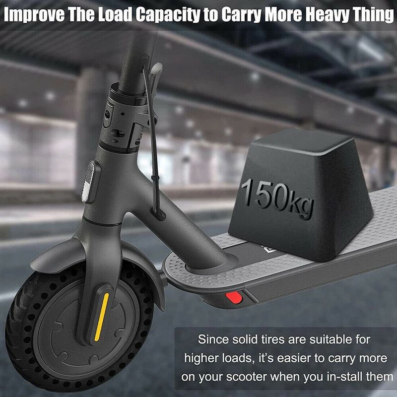 E Scooter Vollgummi Reifen 8,5 " pour XIAOMI M365 PRO 1S PRO 1 2 Soflow Honeycomb_voghion.com