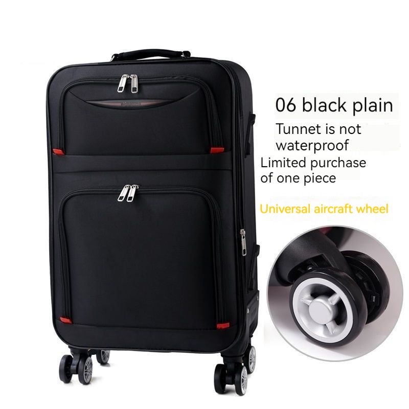 Oxford cloth suitcase multi-wheeled trolley box Male and female students suitcase password box 20 "24" 26 "cloth box_voghion.com