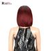Rebecca Xuchang wig chemical fiber front lace headgear high temperature silk short headgear_voghion.com