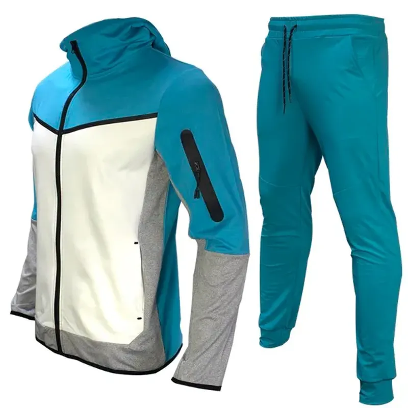 2024ss Thin Tech polar męski dres projektant dres dwuczęściowy zestaw sportowe spodnie dresowe z bluzą z długim rękawem dla_voghion.com
