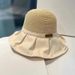 Unbeatable Quality Thin Fisherman With Large Brim, Women's Summer Korean Version Versatile Travel Hat, Protection And Face Covering Sun Hat_voghion.com