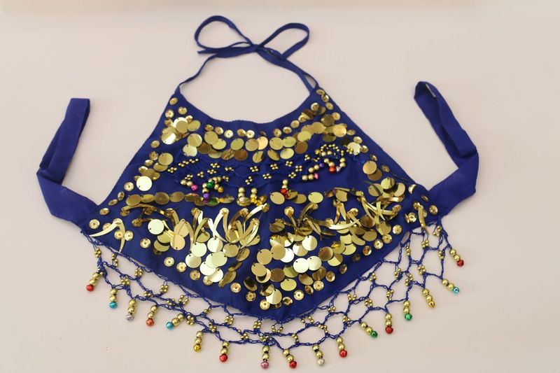 Kostüm Praxis Indische Tanz Leistung Dress Up kinder Bauch Tasche Top_voghion.com