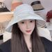 Big Eaves Bucket Hat Women's Summer Foldable Sunscreen Sun Hat_voghion.com