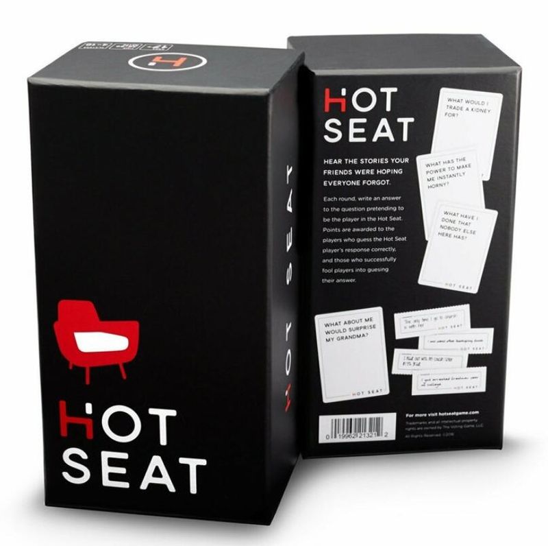 Hot Seat Card Game: The Party Game About Your Friends_voghion.com
