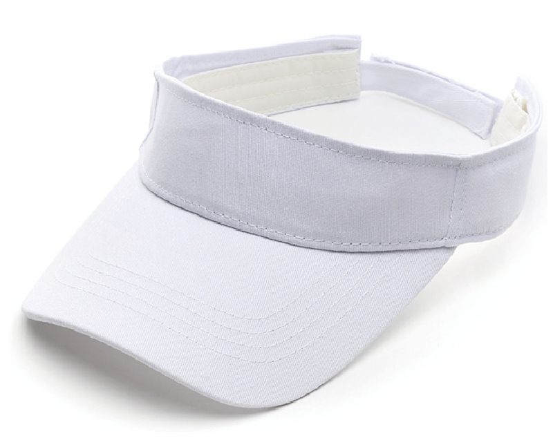 Cappello da esterno vuoto in puro cotone di qualità imbattibile con scritte stampate, senza parte superiore, per viaggi di volontariato, cappello da sole da corsa, personalizzato_voghion.com