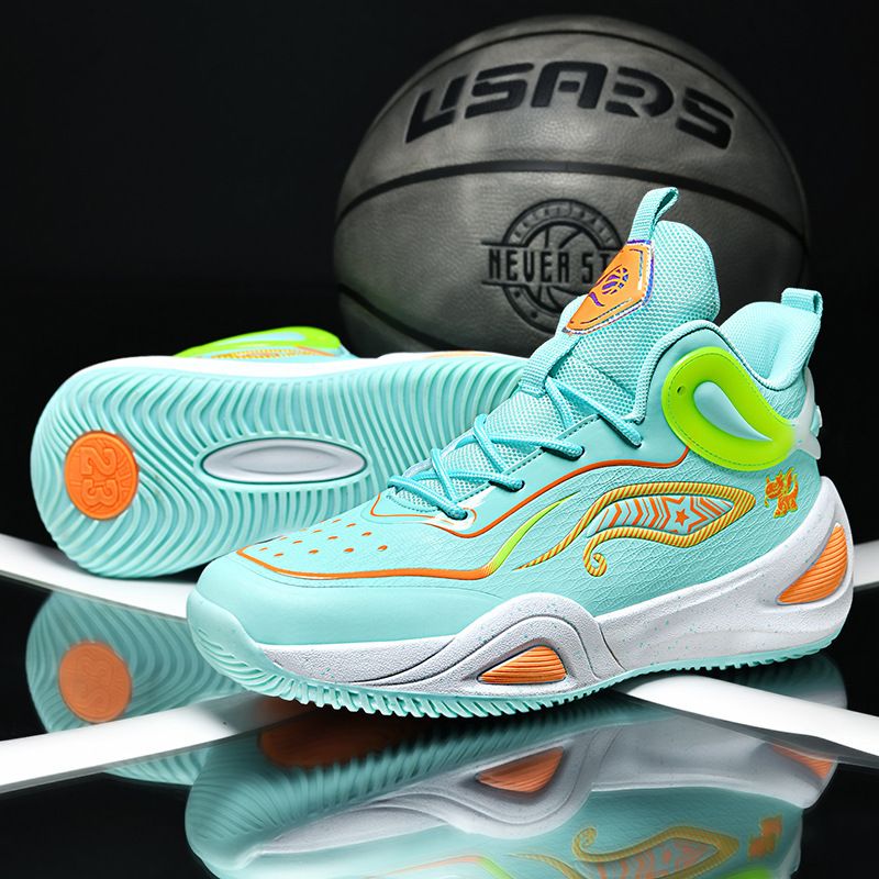 Running shoes Summer volleyball sneakers Youth shock-absorbing basketball shoes Running shoes Men's shoes_voghion.com