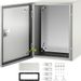 12 Juncti Outdoor Impermeabile Elettrico 8'' Interno 16 Acciaio Acciaio X NEMA 4X e Antipolvere Contenitore Elettrico NEMA IP66 X Box_voghion.com