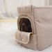 New Large Capacity Lotus Leaf Forest Small Dog Surface Crossbody Bag Puppy Soft And Comfortable Pet Backpack Wholesale_voghion.com