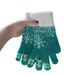 Women's Christmas Fingerless Winter Touchscreen-Compatible Thickened Warm Knit Fleece Gloves_voghion.com