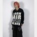 Men's Clothing retro mohair niche lazy style letter sweater men's autumn and winter loose heavy couple round neck sweater_voghion.com
