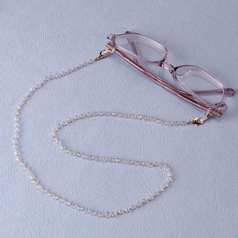New Jewelry Mask Lanyard Anti-Lost Glasses High-End Beaded Accessories Niche Simple Hanging Chain_voghion.com