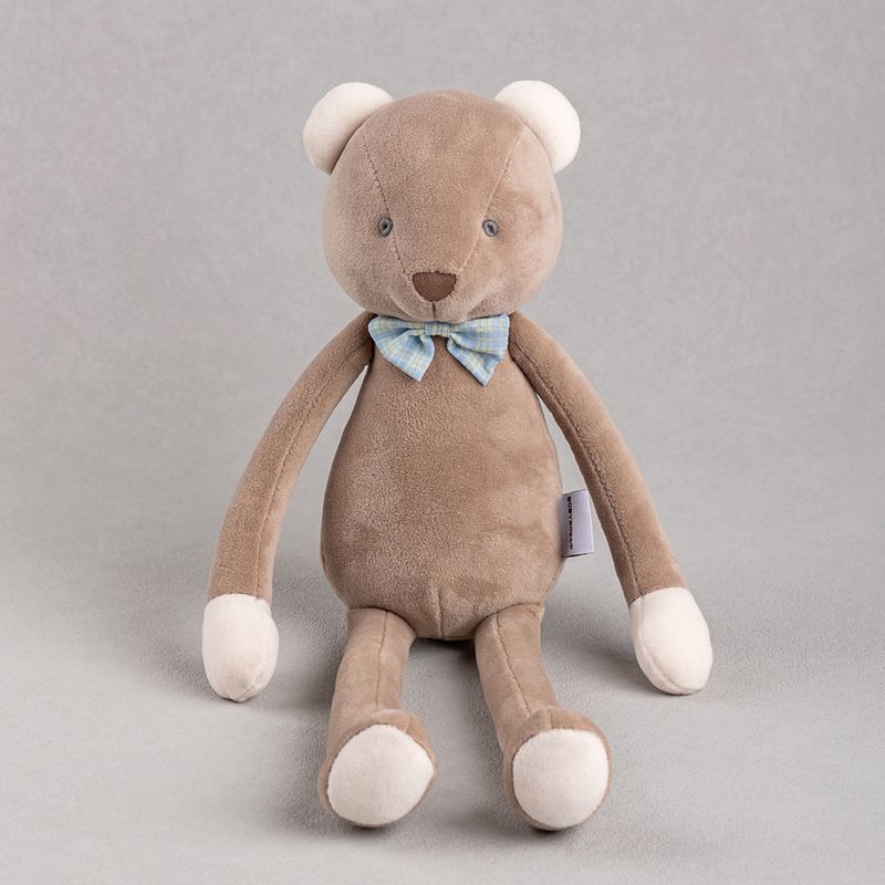 Knuffels BOBYBOBO Korte pluchen beer met lange poten, knuffelpop, roze konijn, knuffel, babyslaappop_voghion.com