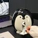 Ceramic Penguin Tissue Box Cover – Modern Home Decor For Living Room, Kitchen & Bathroom (Stylish & Adjustable)_voghion.com