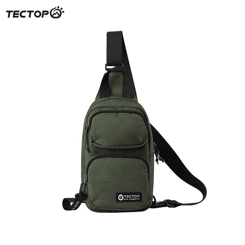 Tantuo Outdoor Single-Shoulder Chest Large Pocket Giant Can Hold Stylish Simple Versatile Men And Women Pure Color_voghion.com