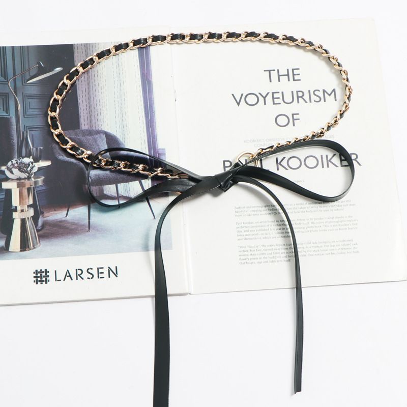 Cintura da donna, stile Ins, decorativa per camicia e gonna, versatile accessorio alla moda che stringe la vita_voghion.com