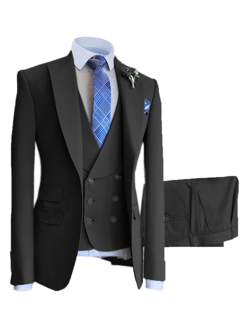 ​​Men's Formal Two-Piece Suit - Slim Fit Wedding & Business Suit | Premium Wool Blend_voghion.com