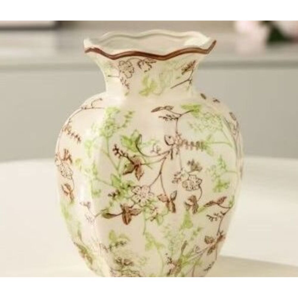 Vaso in ceramica di alta qualità in stile cinese, decorazione per la casa, in porcellana blu e bianca, per composizioni floreali da soggiorno_voghion.com