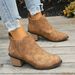2023 Autumn Winter New European And American Style Martin Slip-On Chunky Heel Short Plus Size Women's Boots Dropshipping_voghion.com