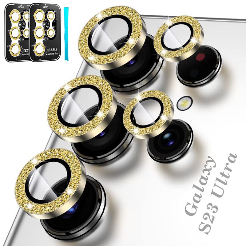 5+5-pack voor Samsung Galaxy S23 Ultra Cameralensbeschermer Accessoires Screenprotector Gehard glas voor aluminium_voghion.com