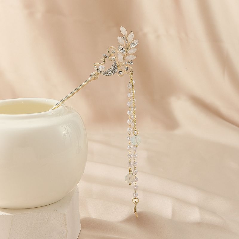 Copricapo da donna, nuovo ed elegante chignon, cheongsam, Hanfu, stile antico, nappe di alta qualità, forcina a forma di fenice._voghion.com