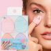 Powder Puff Wet and Dry Dual Use Facial Fingertip Makeup 4 Pack Mini Thumb Powder Puff Beauty Tool Prenosno_voghion.com