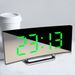 Digital Alarm Clock Desktop Watch for Kids Bedroom Home Decor Temperature Snooze Function Desk Table Clock LED Clock Electronic_voghion.com