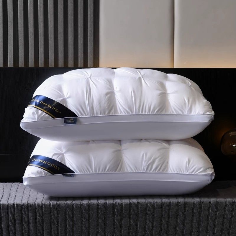 Almohadas suaves para dormir, almohadas de apoyo para la cama, almohadas suaves de plumón alternativo_voghion.com